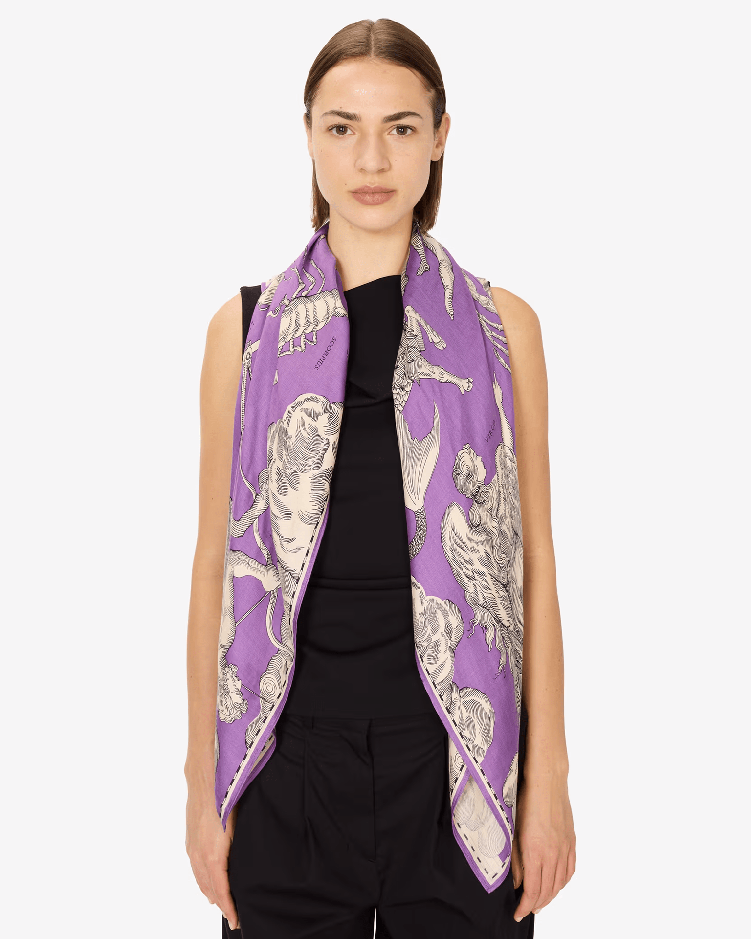 Inoui Editions Square / Carre 100 Astrologie in Purple