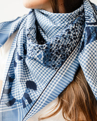 Inoui Editions Square / Carre 100 Jorgen in Blue 2 - Bliss Boutiques