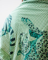 Inoui Editions Square / Carre 100 Jorgen in Green 2 - Bliss Boutiques
