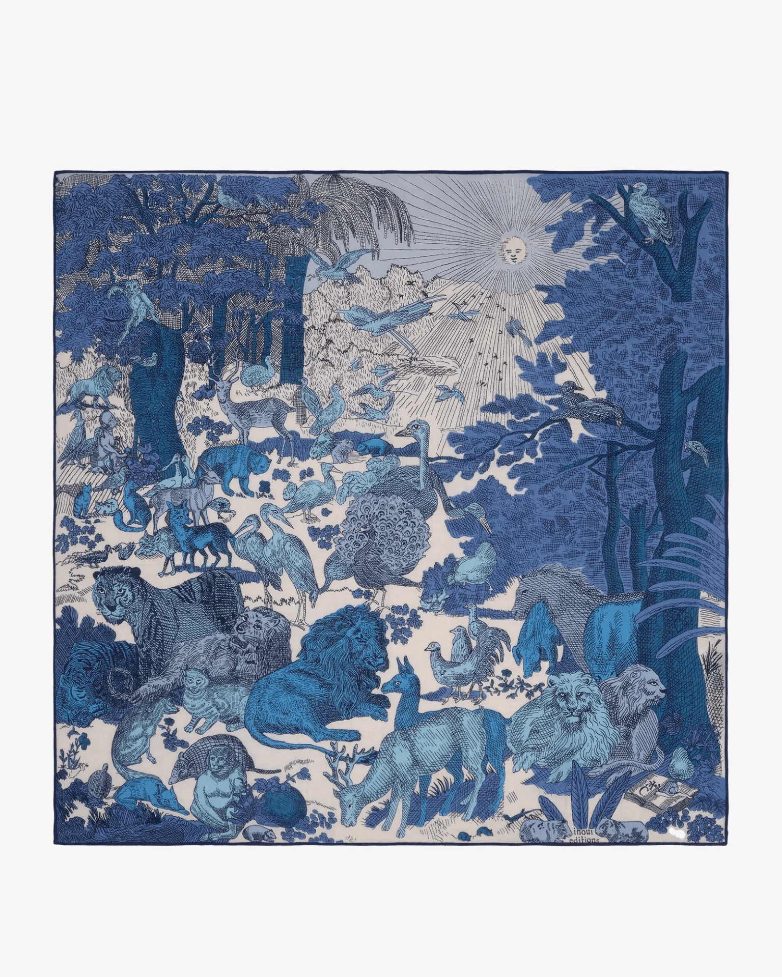 Inoui Editions Square / Carre 100 Reve in Blue