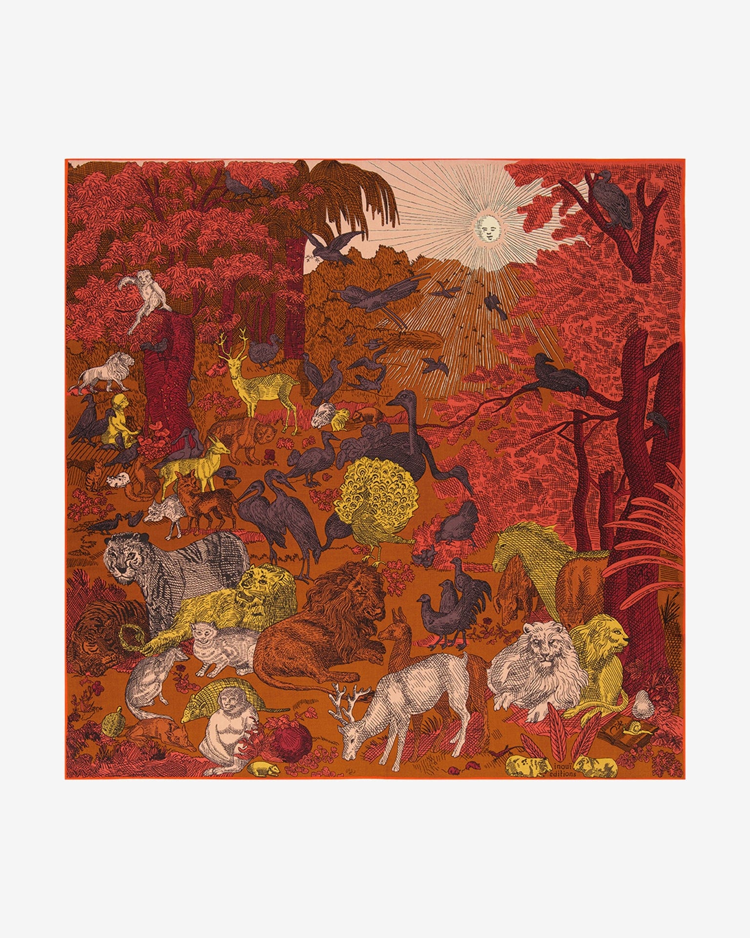 Inoui Editions Square / Carre 100 Reve in Brown