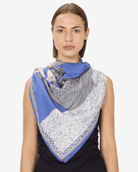 Inoui Editions Square / Carre 130 Des Rives et Des Reves in Blue 1 - Bliss Boutiques