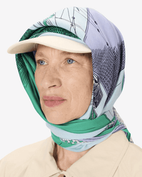 Inoui Editions Square / Carre 130 Des Rives et Des Reves in Green 3 - Bliss Boutiques