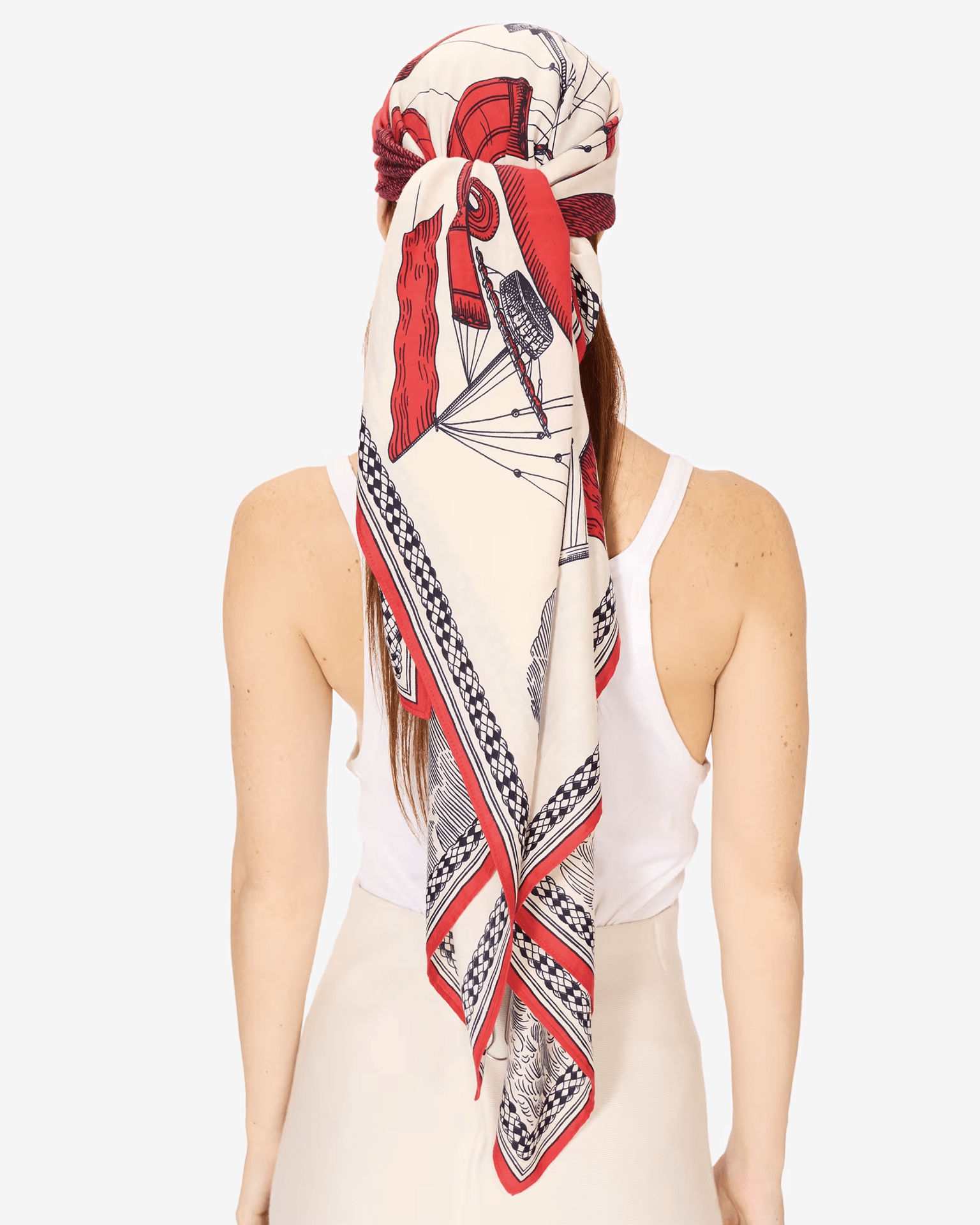 Inoui Editions Square / Carre 130 Des Rives et Des Reves in Red