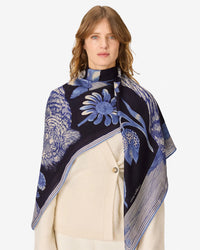 Inoui Editions Square / Carre 130 Gustav in Blue 1 - Bliss Boutiques