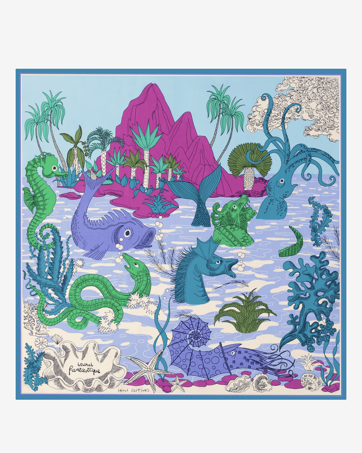 Inoui Editions Square / Carre 65 Fantastique in Lilac