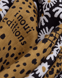 Inoui Editions Square / Carre 65 Pampa Scarf in Black 5 - Bliss Boutiques