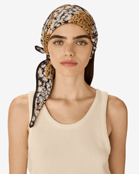 Inoui Editions Square / Carre 65 Pampa Scarf in Black 1 - Bliss Boutiques