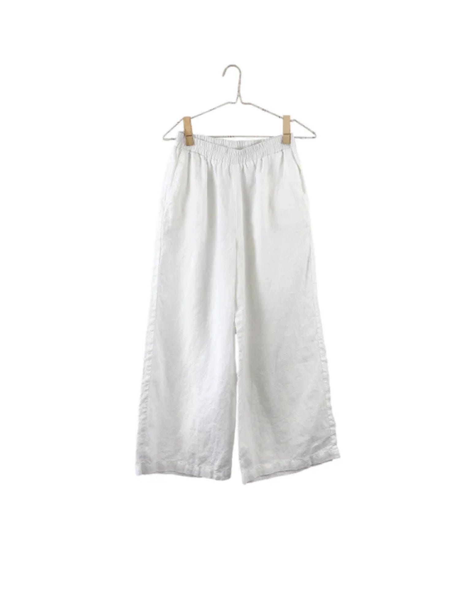 It is well LA Wide Linen Pants in Salt