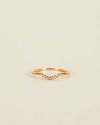JaxKelly Gold Rings - Arched Crown