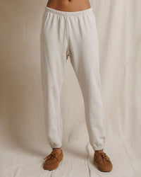 Johnny - French Terry Easy Sweatpant in Whitecap Grey