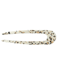 Machete Accessories Terrazzo French Hair Pin in Terrrazzo