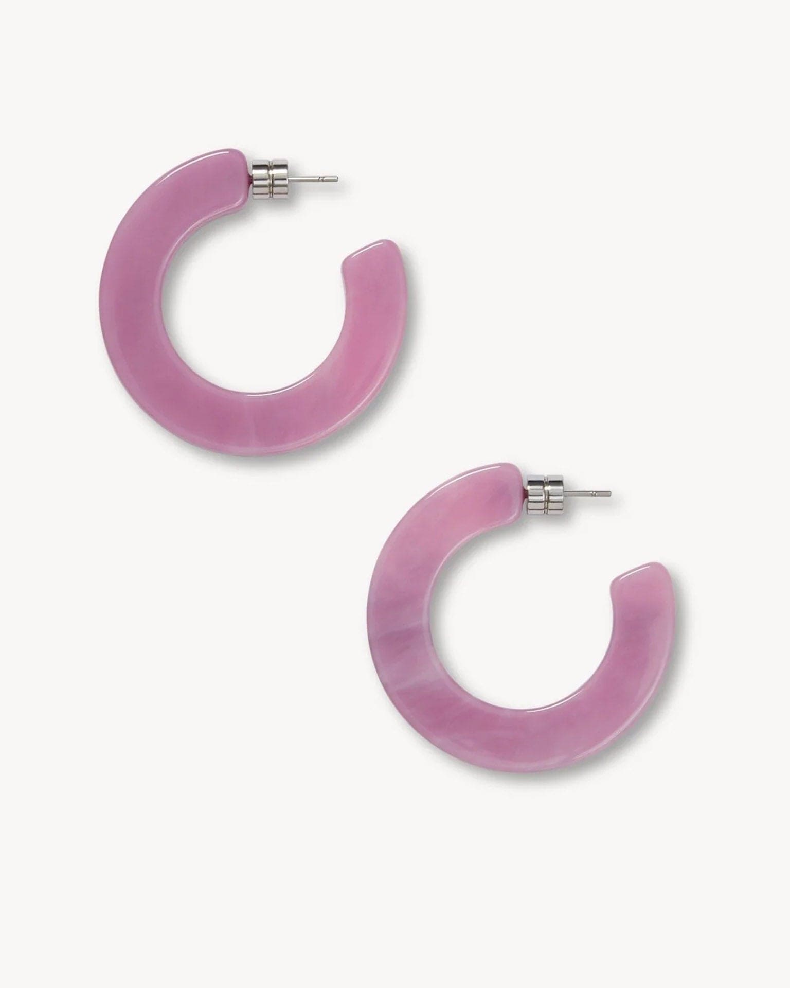 Machete Jewelry Kate Hoops in Orchid