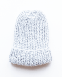 Maiami Chunky Alpaca Hat in Sweater Grey