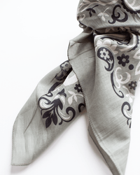 Classic Cotton Bandana in Kaki - Bliss Boutiques