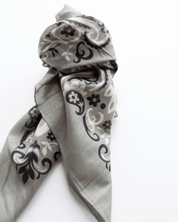 Classic Cotton Bandana in Kaki - Bliss Boutiques