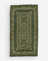 Maison Lecomte Flament Secret Garden Sarong Med in Green 1 - Bliss Boutiques