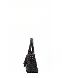 Maison N.H Paris Accessories Black Malibu Cuir Bag in Black