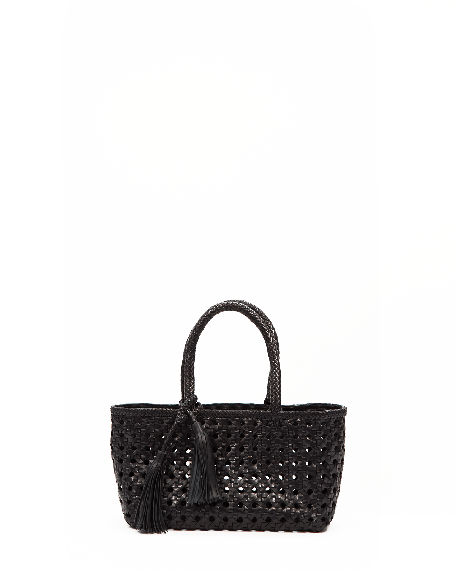 Maison N.H Paris Accessories Black Malibu Cuir Bag in Black