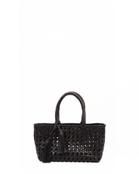 Maison N.H Paris Accessories Black Malibu Cuir Bag in Black