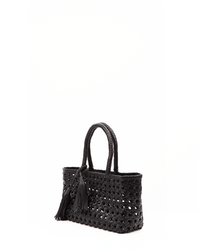 Maison N.H Paris Accessories Black Malibu Cuir Bag in Black