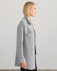 Margaret O'Leary Berkeley Shacket in Cloud
