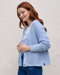 Margaret O'Leary The Beach Cardigan in River 2 - Bliss Boutiques