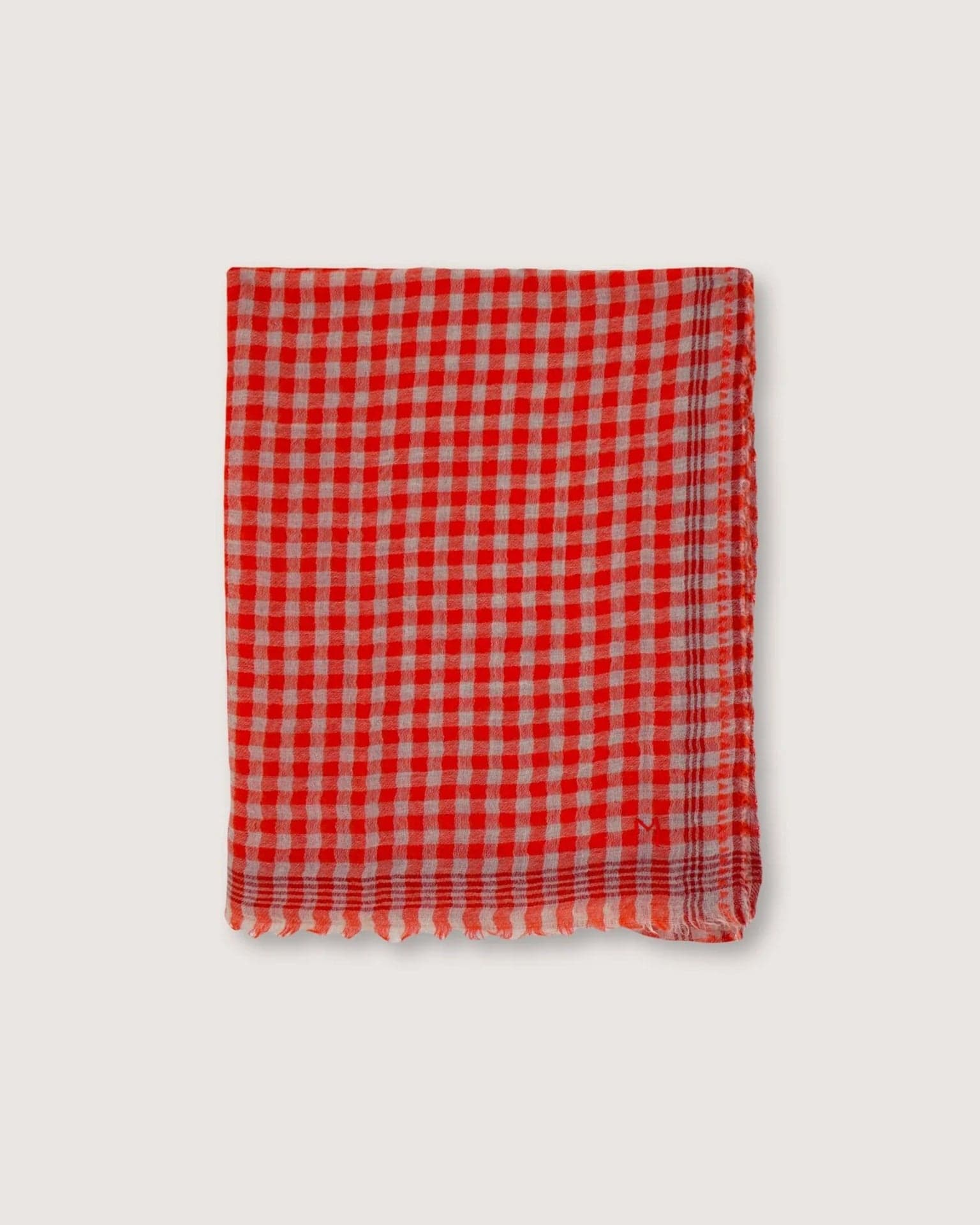 Moismont Scarf No 693 in Poppy Red