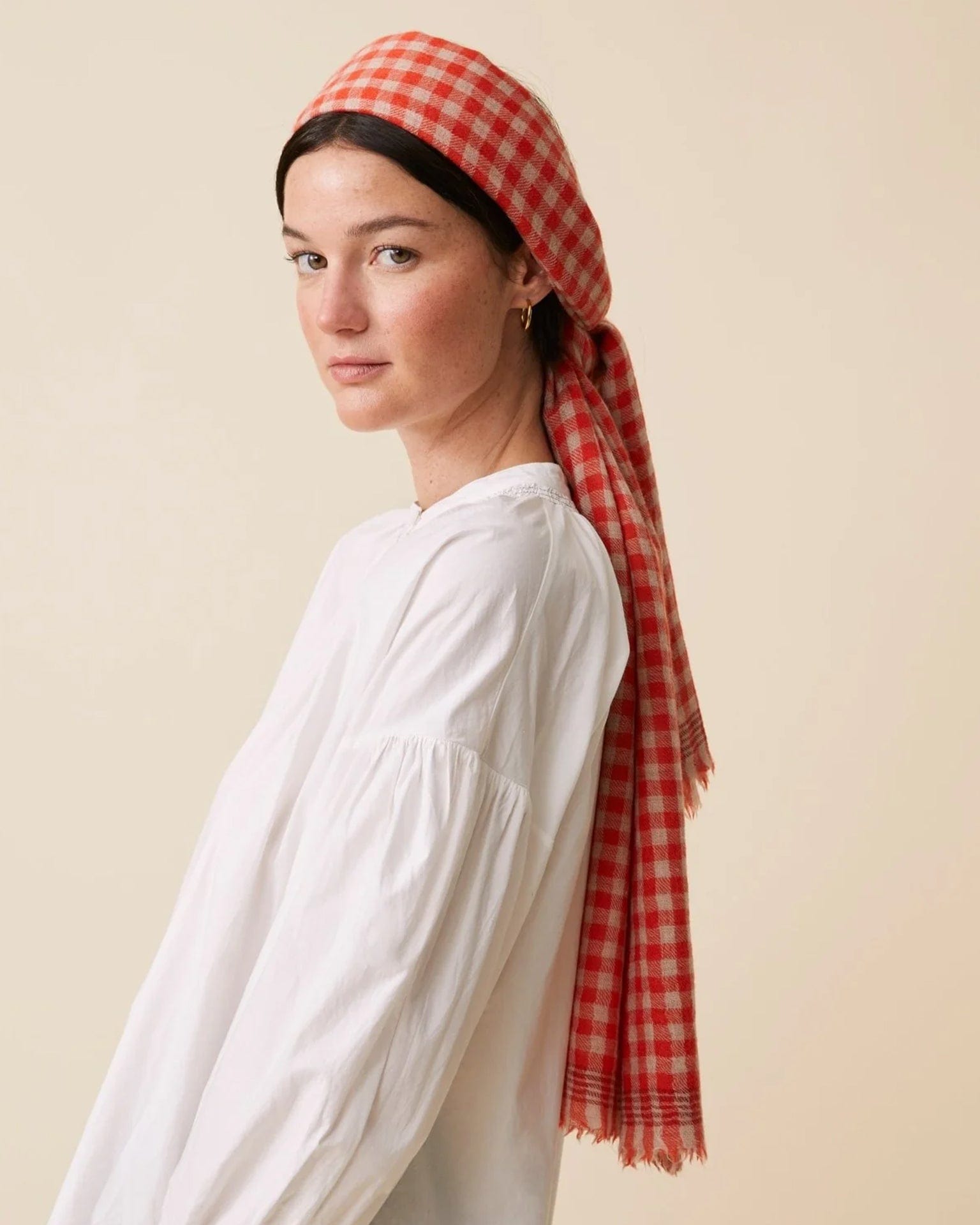 Moismont Scarf No 693 in Poppy Red