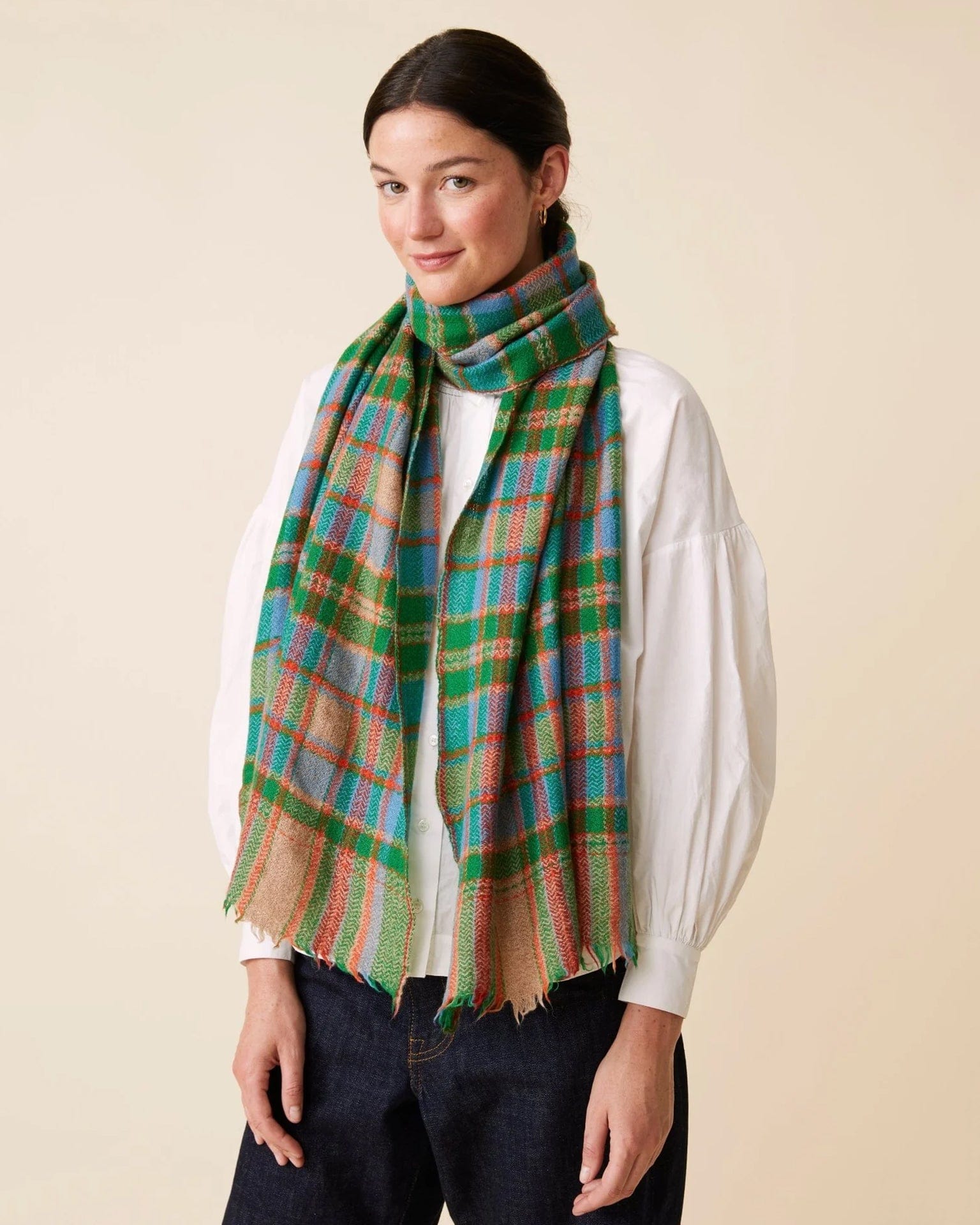 Moismont Scarf No 700 in Apple Green