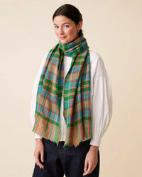 Scarf No 700 in Apple Green - Bliss Boutiques