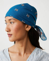 Moismont Fichu Scarf No 652 in Indigo 2 - Bliss Boutiques