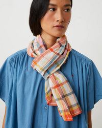 Moismont Mesange Scarf No 768 in Spritz 1 - Bliss Boutiques