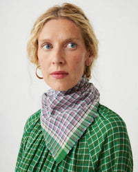 Moismont Messager Scarf No 818 in Palm 1 - Bliss Boutiques