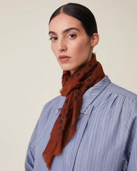Moismont Scarf Achille No 851 in Violin 1 - Bliss Boutiques