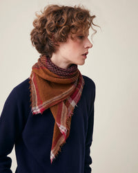 Moismont Scarf Chai No 752 in Taffeta 1 - Bliss Boutiques