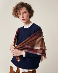 Moismont Scarf Chai No 752 in Taffeta 2 - Bliss Boutiques