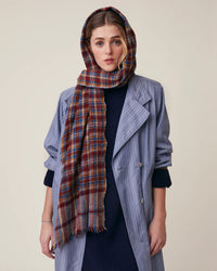 Moismont Scarf Mc Innes No 804 in Velvet 1 - Bliss Boutiques