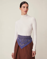 Moismont Scarf Milan No 675 in Twilight 2 - Bliss Boutiques