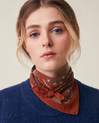 Moismont Scarf Milan No 675 in Violin 1 - Bliss Boutiques