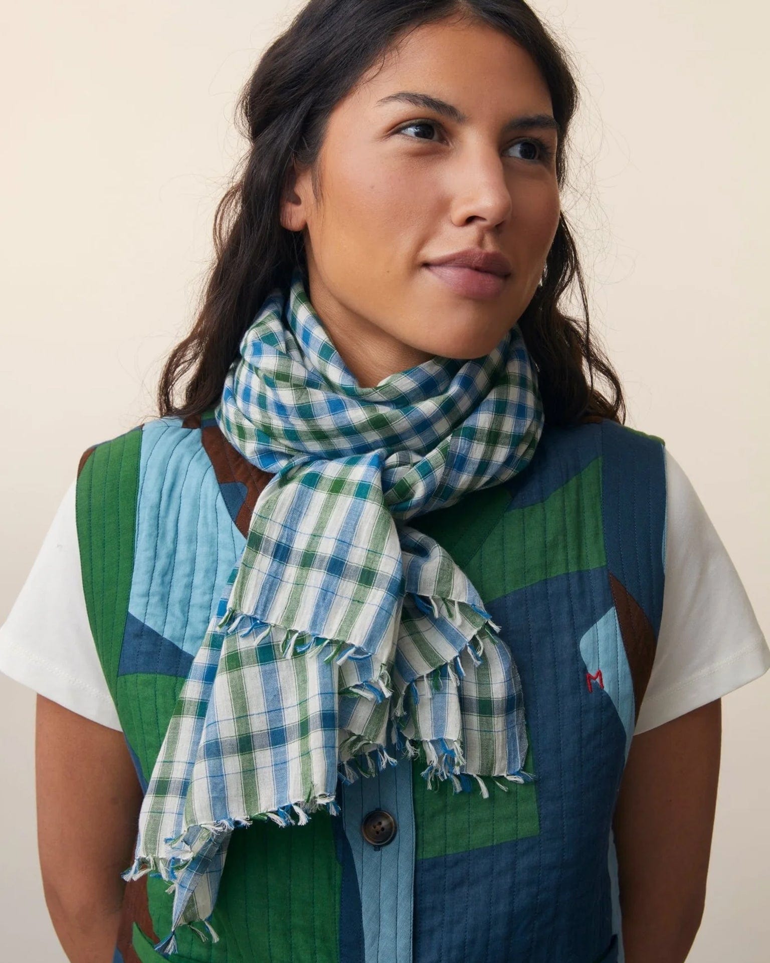 Moismont Scarf No 769 in Bottle Green