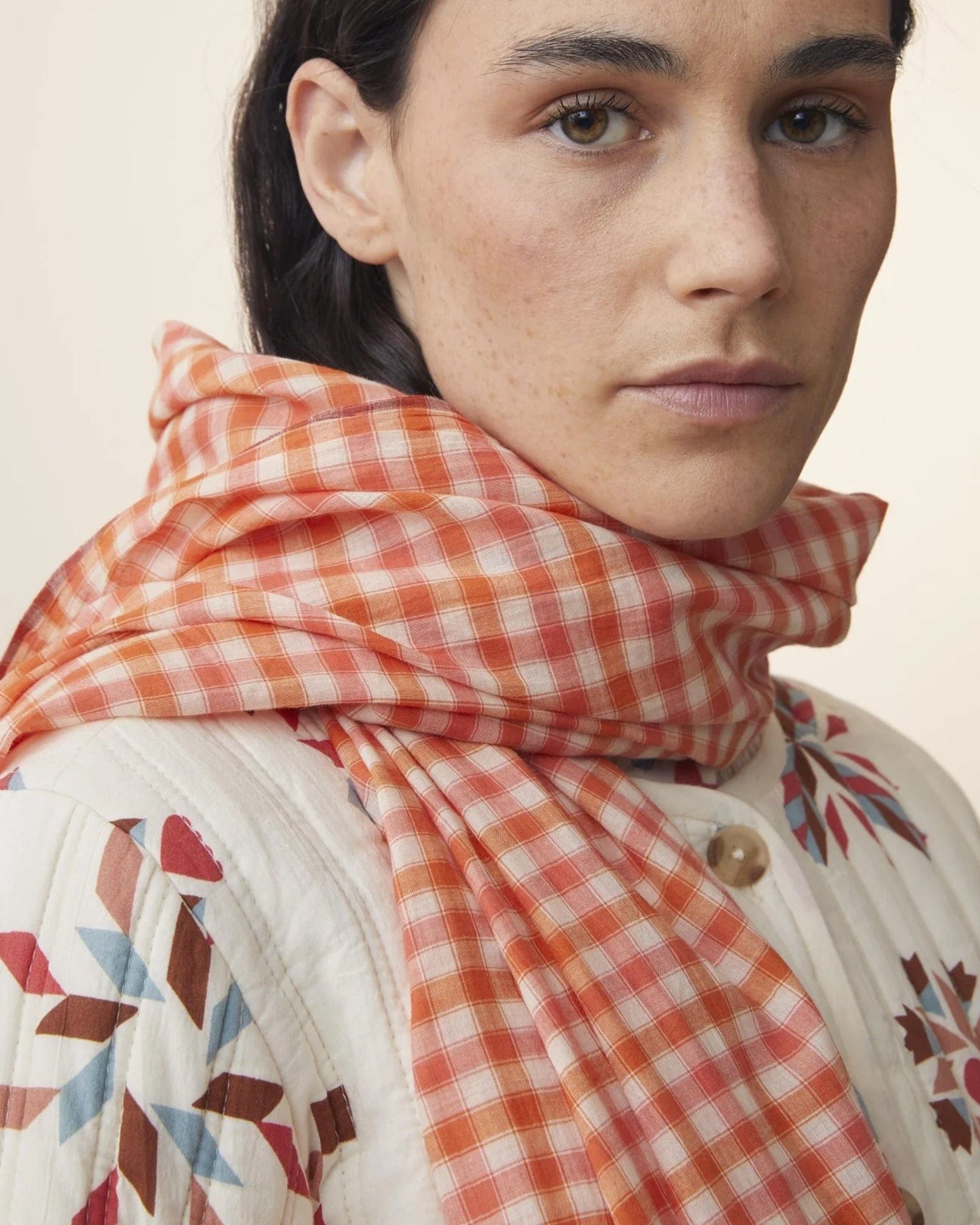 Moismont Scarf No 769 in Pop Pink