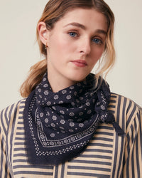 Moismont Scarf Olaf No 676 in Eyeliner 1 - Bliss Boutiques