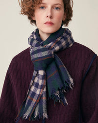 Moismont Scarf Pablo No 856 in Magic Blue 2 - Bliss Boutiques