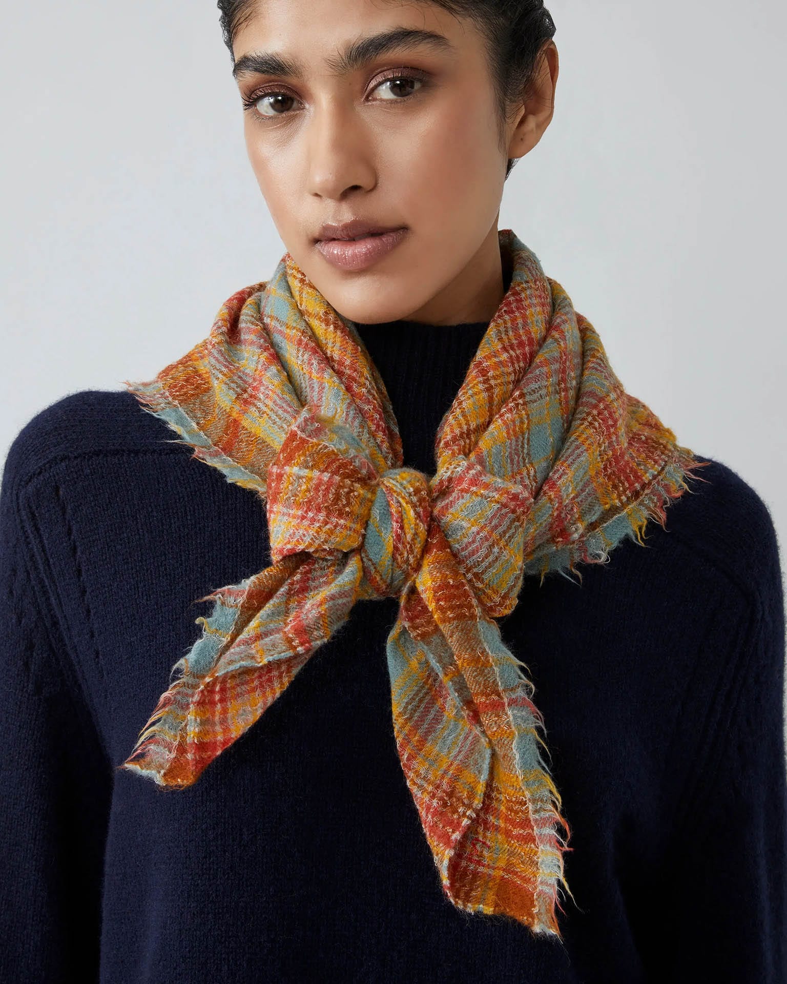 Moismont Stewart Scarf No 801 in Spice