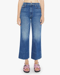 Mother The Maven Wide Hem Ankle in Rags To Riches