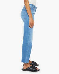 The Mid Rise Rambler Zip Ankle in Out Of The Blue - Bliss Boutiques