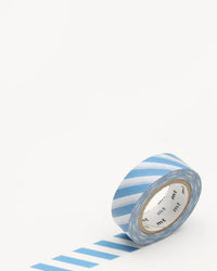 mt masking tape Tape Single: Stripe Grayish Sky