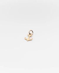 The Nashelle Identity Mini Shape Anchor in Gold Fill is a small anchor charm pendant with a circular loop, shown on a plain white background—an ideal nautical necklace accent.