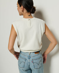 Nation LTD Billie Sweatshirt in Porcelain